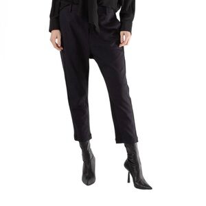 TWP Gwen Stretch Wool Ankle Pants Navy Blue Womens 8